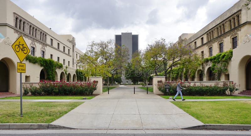 The campus of Caltech (California Institute of Technology)