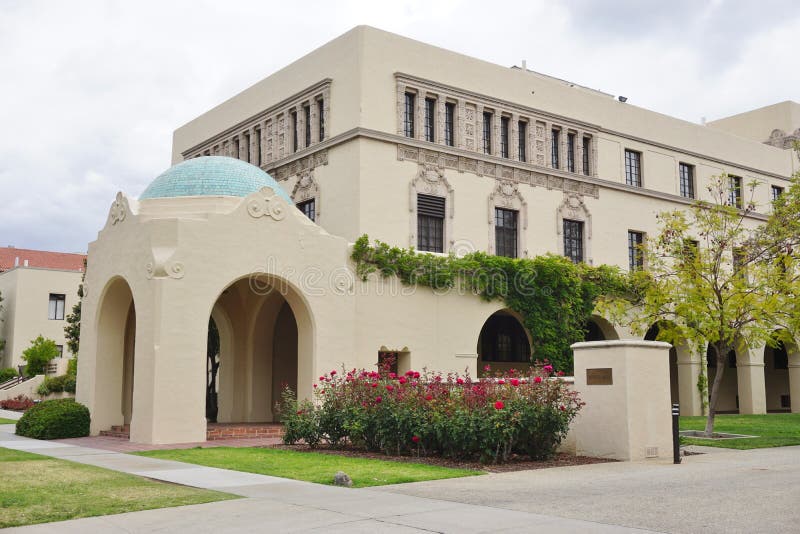 The campus of Caltech (California Institute of Technology)