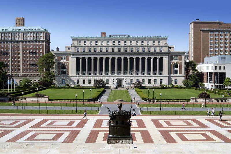 The campus of New York City's Columbia University, an Ivy League school. The campus of New York City's Columbia University, an Ivy League school.