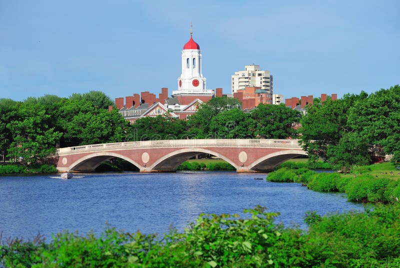 Campus de la Universidad de Harvard en Boston foto de archivo Campus de la Universidad de Harvard en Boston foto de archivo