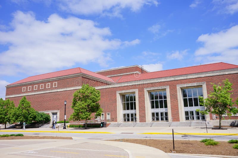 Campus da Universidade Purdue imagem de stock royalty free