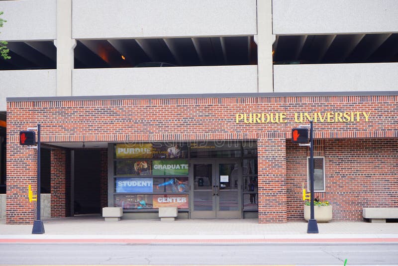 Campus universitário de Purdue imagem de stock royalty free