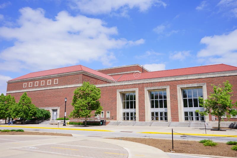 Campus da Universidade Purdue fotografia de stock royalty free