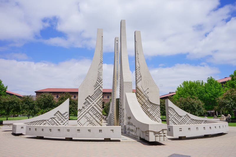 Campus da Universidade Purdue foto de stock