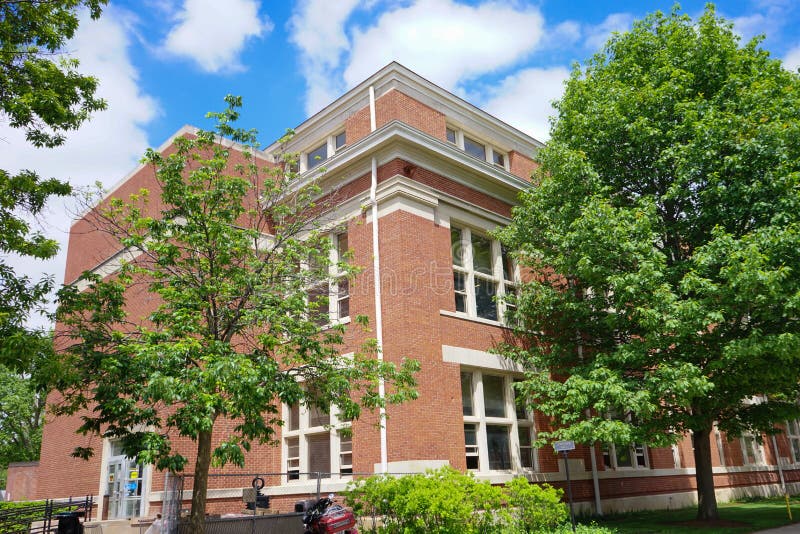 Campus da Universidade Purdue imagem de stock