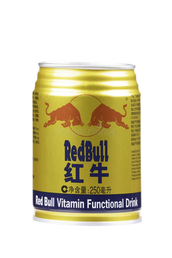of Copy Red Bull Energy Drink in China Stock Image - Image of studio, copy: 184180524