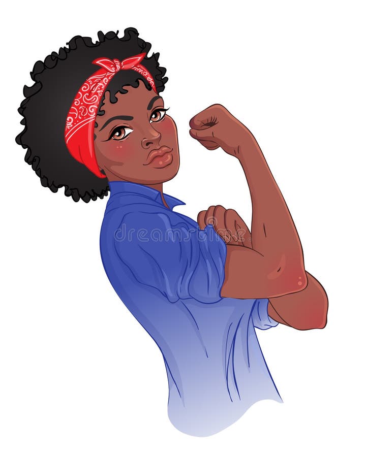 We can do it! Design inspired by classic feminist poster. Woman royalty free illustration We can do it! Design inspired by classic feminist poster. Woman royalty free illustration