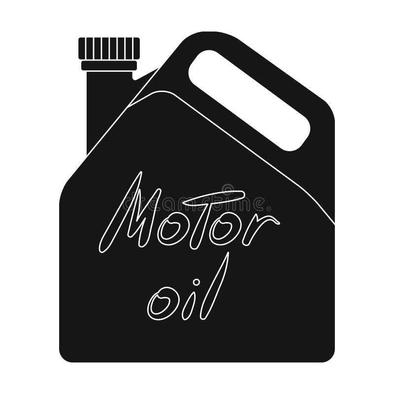 Can of Engine Oil.Car Single Icon in Cartoon Style Vector Symbol Stock