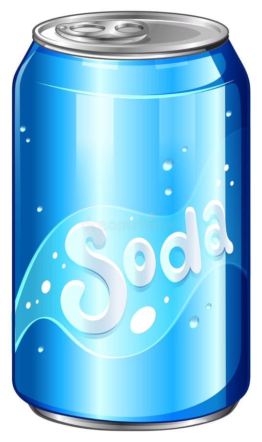 Soda can stock vector. Illustration of container, soda 34903303