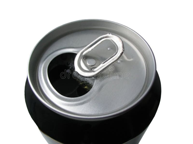 Can top isolated stock photo