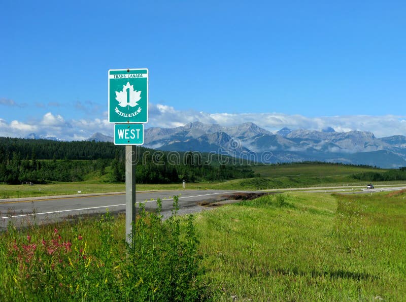 canada autostrady znaka trans canada autostrady znaka trans