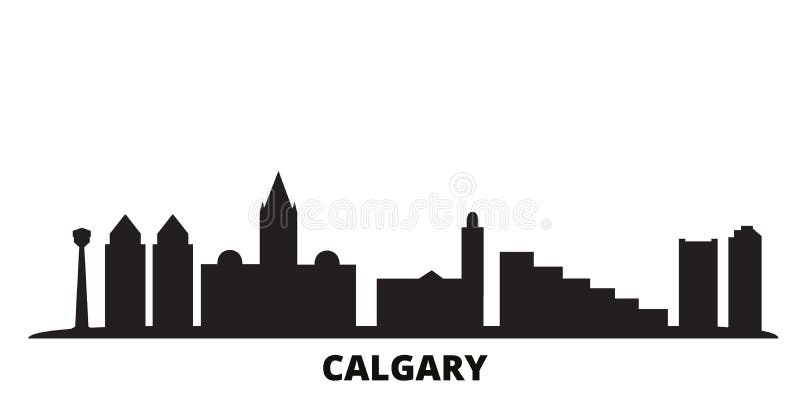 Calgary Skyline Vector Stock Illustrations – 257 Calgary Skyline Vector ...