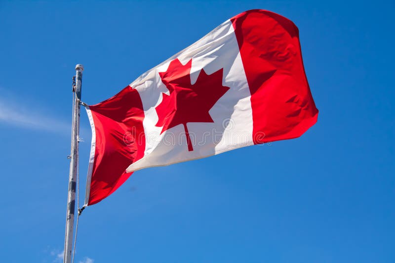 Canada Flag stock photo. Image of historic, houses, parliament 3864692