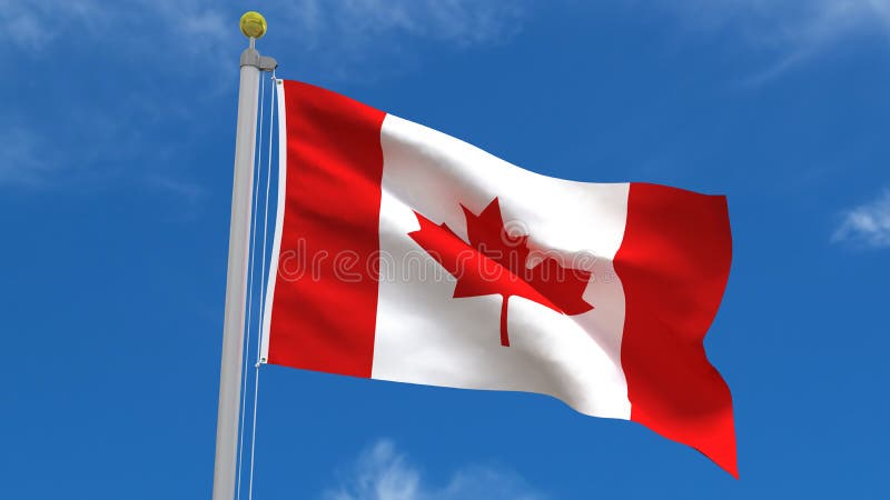 Lá cờ Canada - Hãy cùng hòa mình vào không khí lễ hội Canada với chiếc lá cờ đặc trưng như một biểu tượng của đất nước này. Những màu đỏ trắng sẽ làm bạn cảm thấy tự hào khi có cơ hội trải nghiệm văn hóa và đặc sản của Canada.