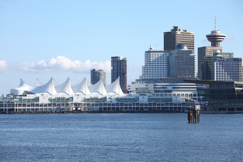 Canada Place, Vancouver BC Canada. stock foto's Canada Place, Vancouver BC Canada. stock foto's