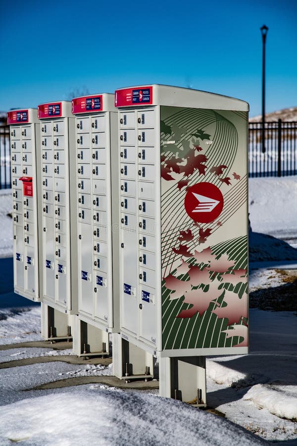 Canada Post Community Post Box Editorial Image Image of post