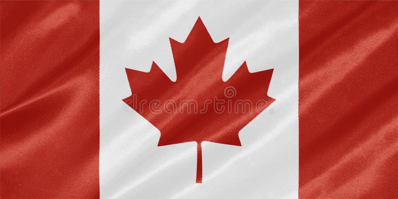 Canadese vlag - Canada stock illustratie Canadese vlag - Canada stock illustratie