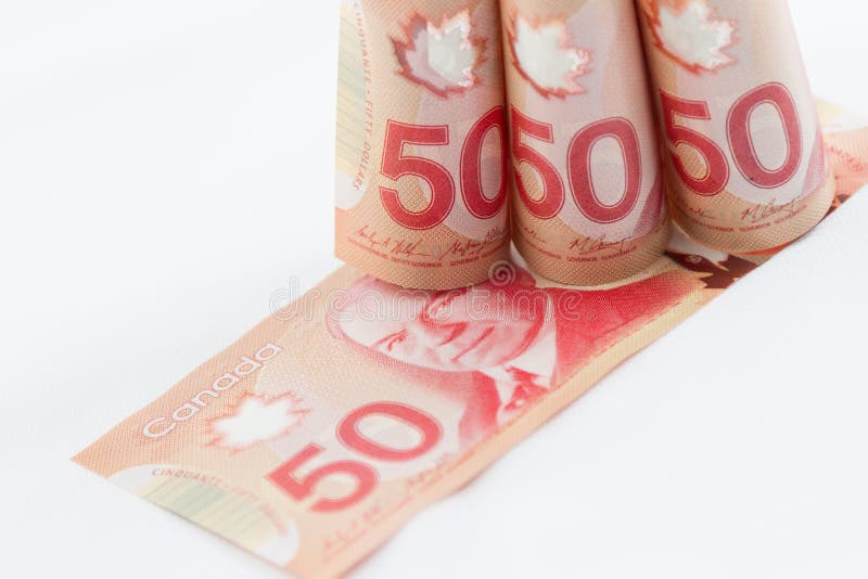 50 fifty canadian dollars Stock Photo - Alamy