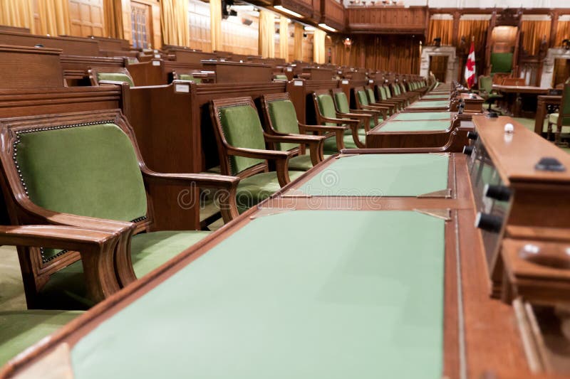 Canadian Parliament: the House of Commons stock photo Canadian Parliament: the House of Commons stock photo