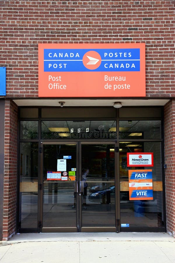 Canada post mailbox editorial stock photo. Image of commerce 20756343