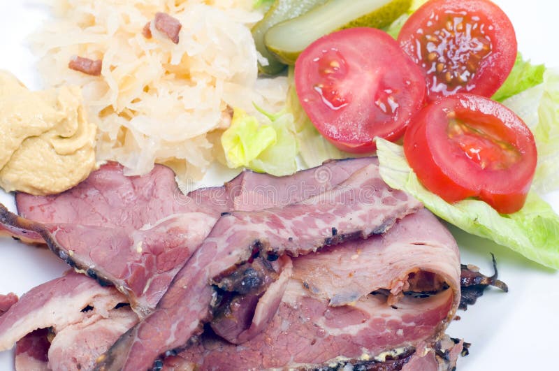 Canadian smoked meat stock photo. Image of green, healthy 21335350