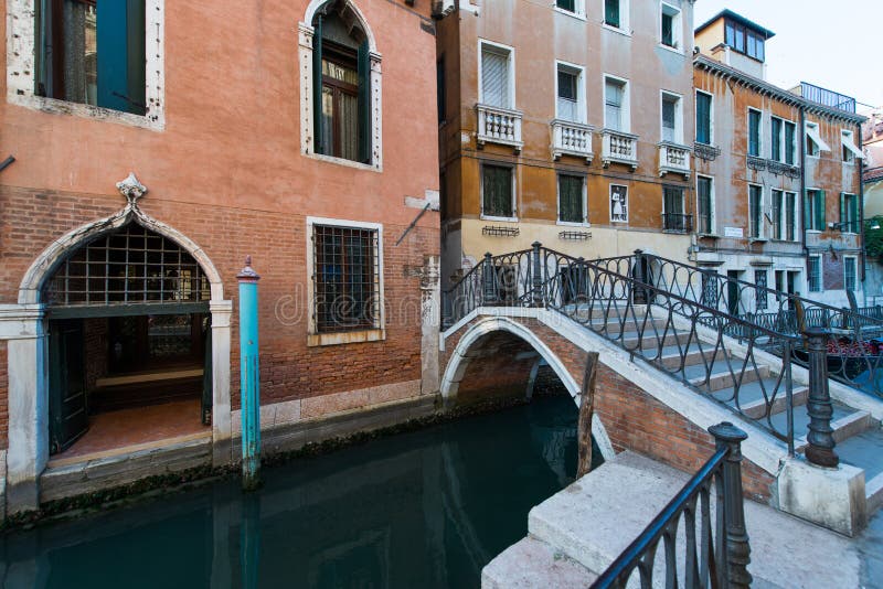 Canais de Veneza, Italy foto de stock Canais de Veneza, Italy foto de stock