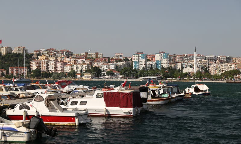 Canakkale City and Canakkale Strait in Turkey. Canakkale City and Canakkale Strait in Turkey