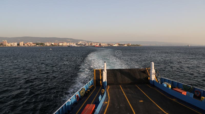 Canakkale City and Canakkale Strait in Turkey. Canakkale City and Canakkale Strait in Turkey