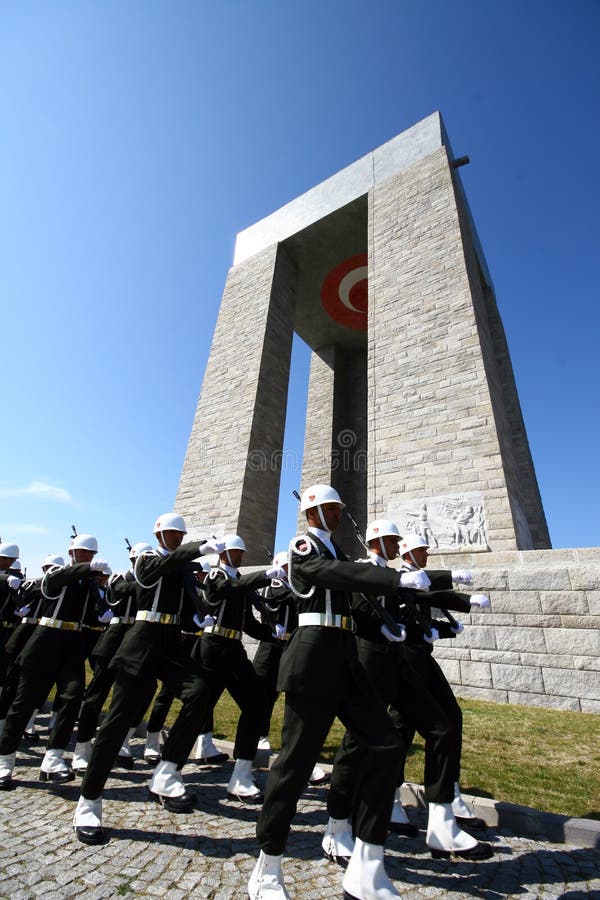 Canakkale Martyrs Memorial royalty free stock image Canakkale Martyrs Memorial royalty free stock image