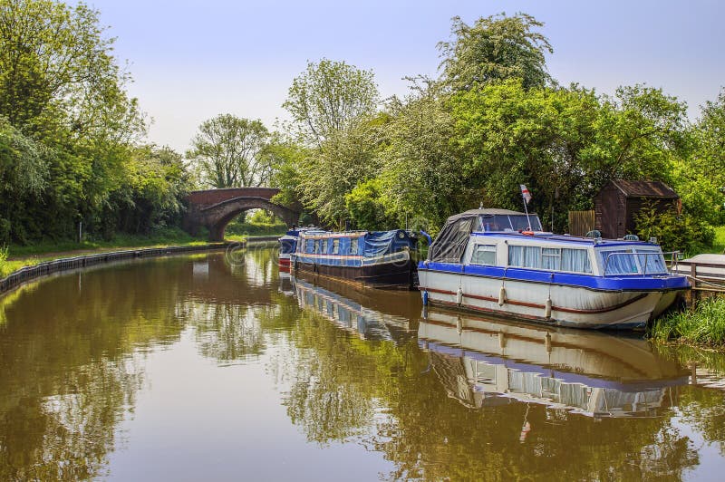Canal stock image. Image of alvechurch, britain, canal 25044677