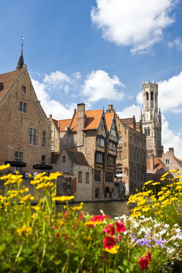 Viejo de Brujas, en Brujas, Bélgica.