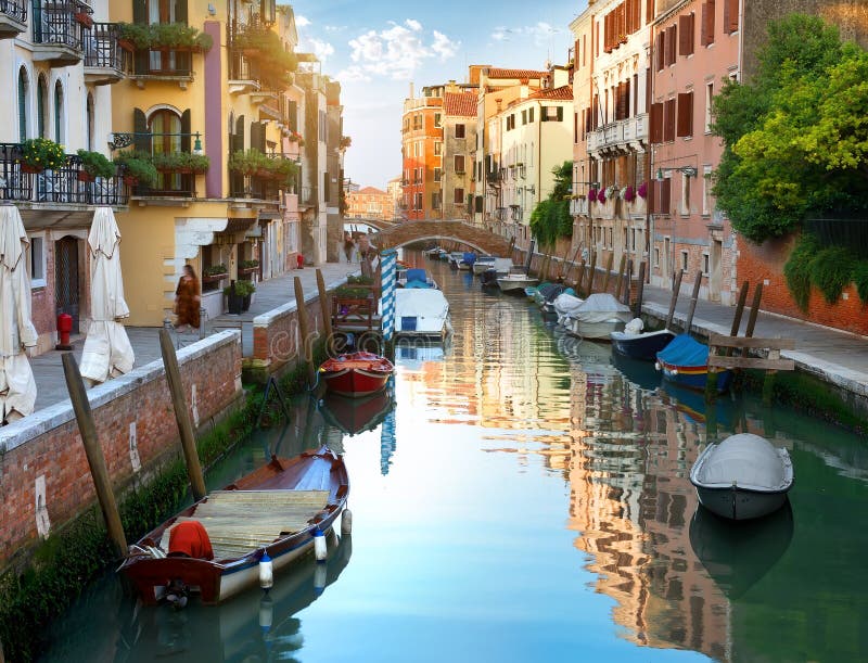Canal de Venise photo stock Canal de Venise photo stock