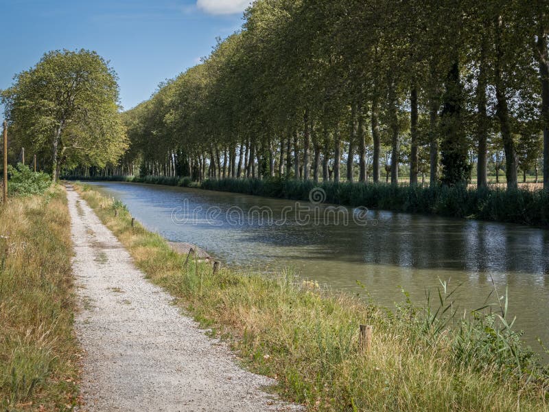 The Canal du Midi in Castelnaudary, Languedoc-Rousillon, France. The Canal du Midi in Castelnaudary, Languedoc-Rousillon, France.