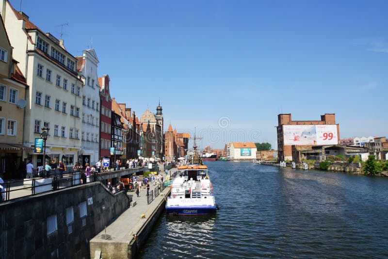 Canal in Gdansk