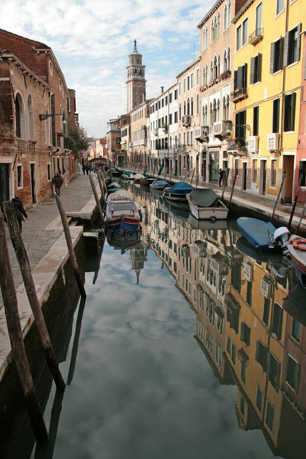 A canal of Venice Italy