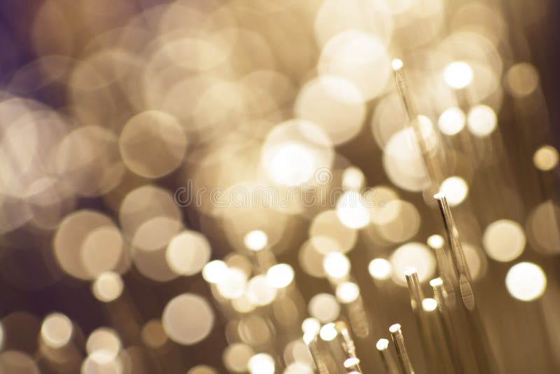 Canale cu fibră optică strălucitoare care închid fotografia stock photography