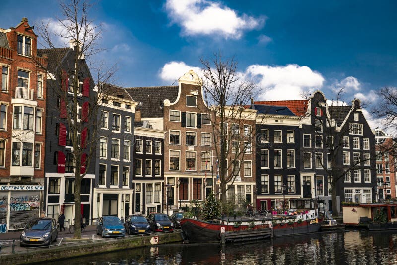 Canals of Amsterdam Holland