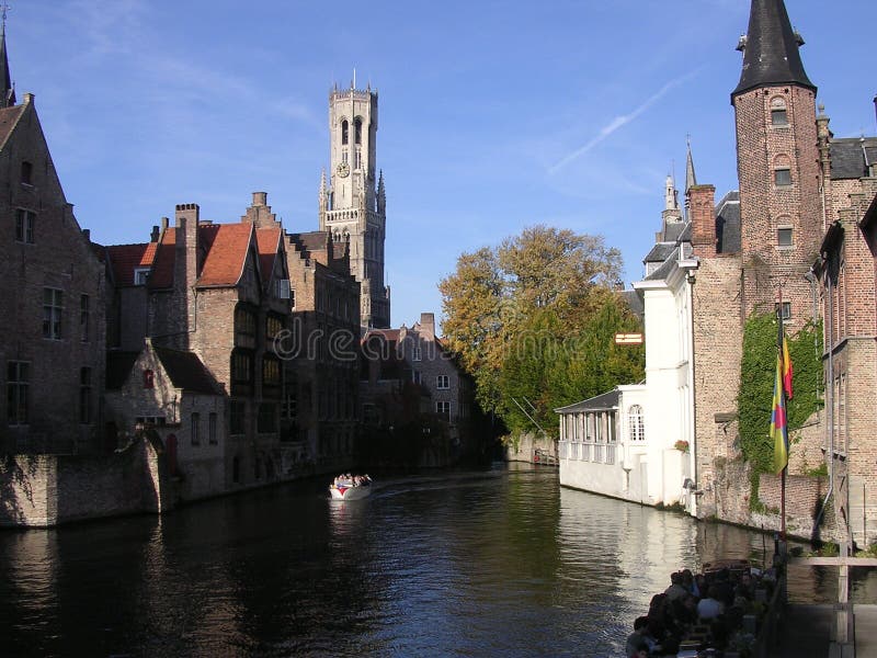 Canals of Beautiful Bruges.