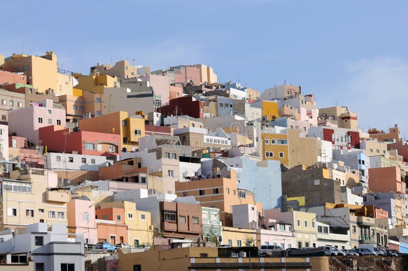 canaria de gran Las Palmas arkivbild canaria de gran Las Palmas arkivbild