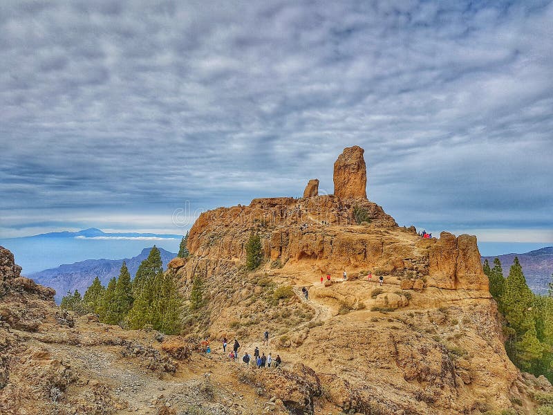 Canary Islands, Natural Landscapes, Mountain Stock Photo - Image of ...