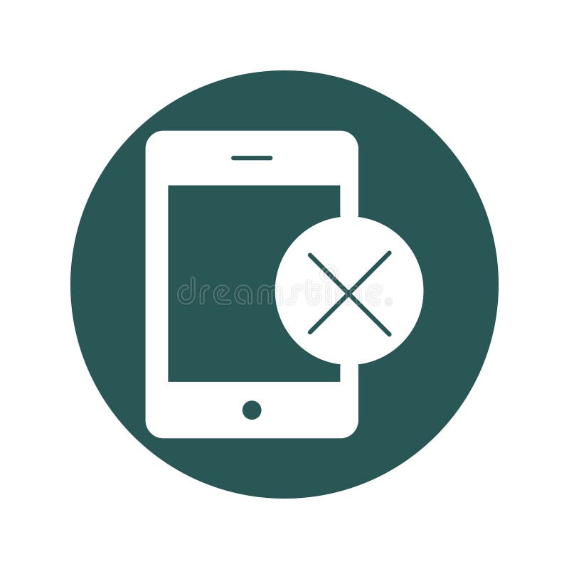 Cancel card Vector icon which can easily modify or edit vector illustration