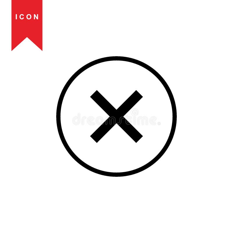 cancel иллюстрация штока cancel иллюстрация штока