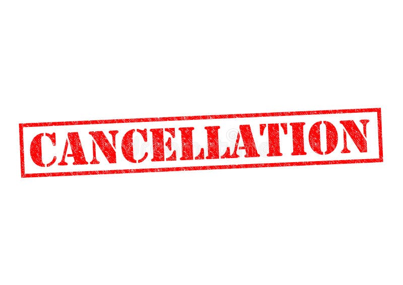Meeting cancelled stock illustration. Illustration of management