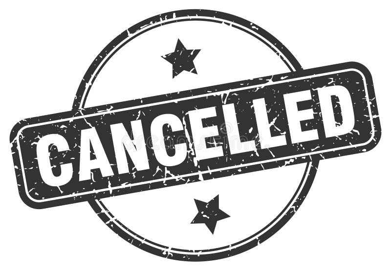 Cancelled stamp stock vector. Illustration of rubber - 105404453