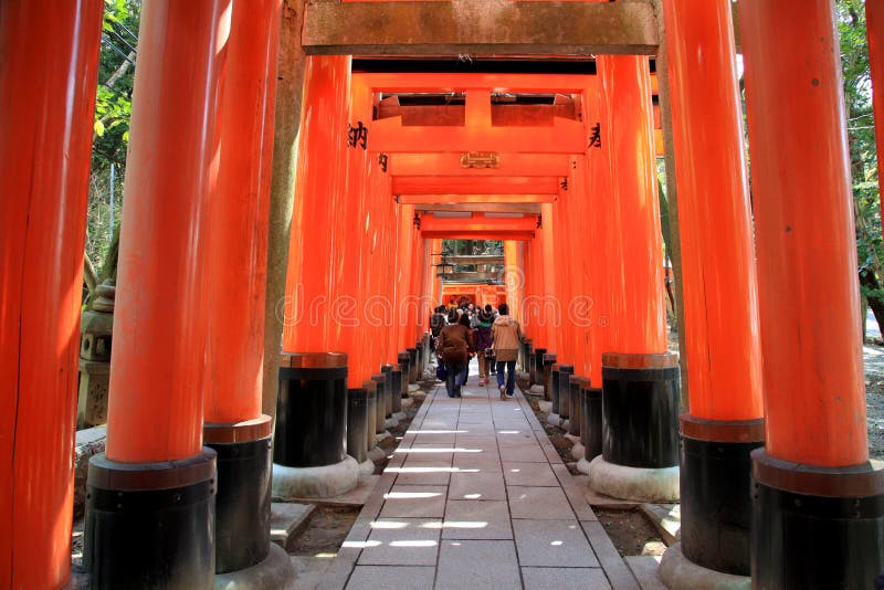 Cancelli di Torii fotografie stock Cancelli di Torii fotografie stock