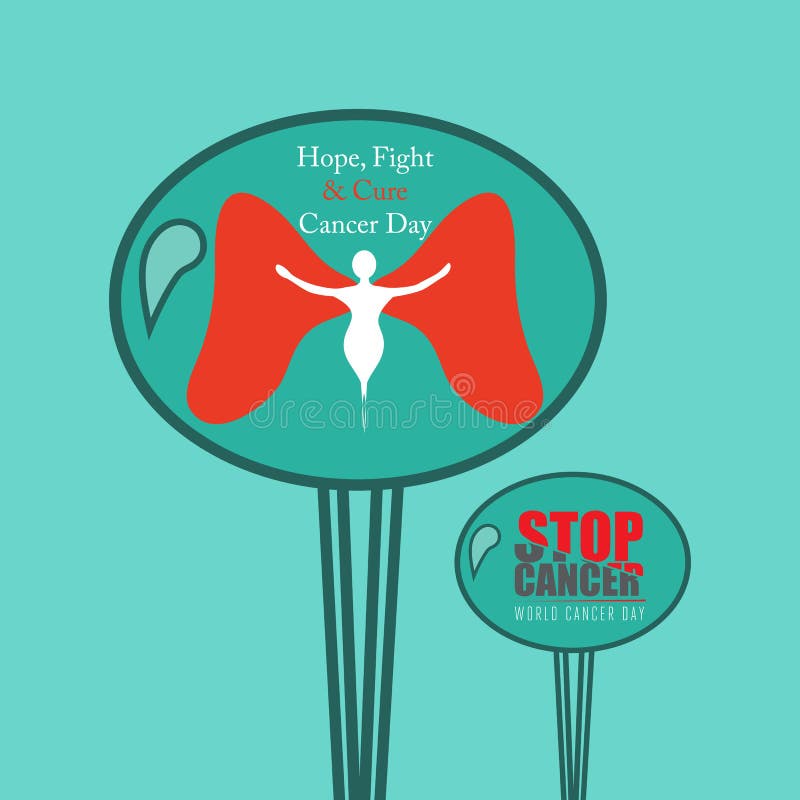 Set of 3 Cancer Awareness Multicolor Danglers with Shapes Stock