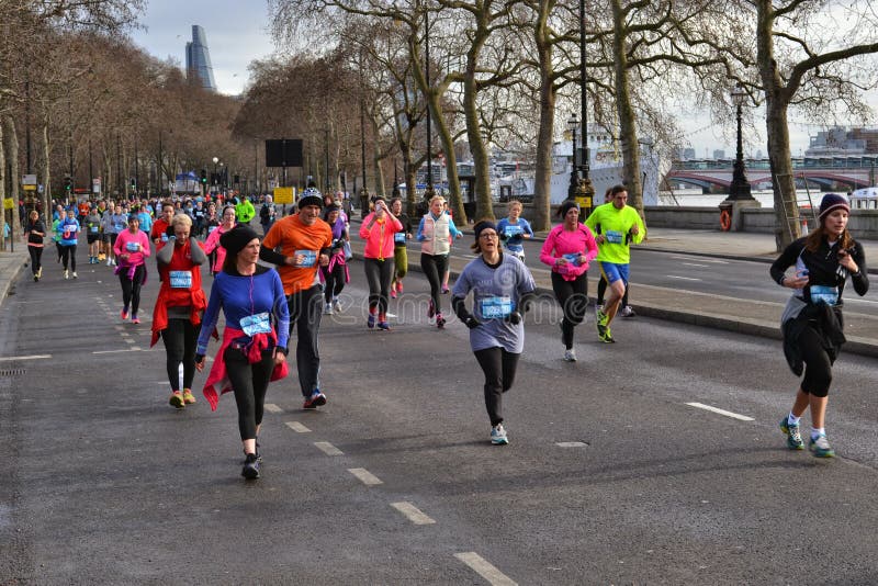 Cancer Research London winter run