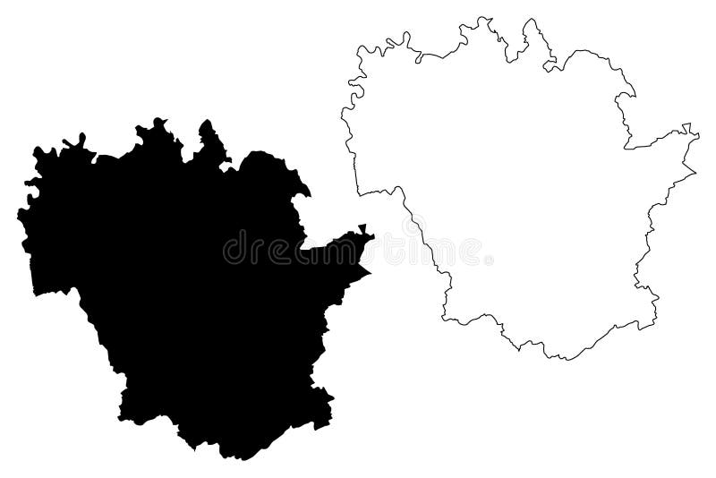 Redange canton Grand Duchy of Luxembourg, Administrative divisions map vector illustration, scribble sketch Redange map,. Redange canton Grand Duchy of Luxembourg, Administrative divisions map vector illustration, scribble sketch Redange map,