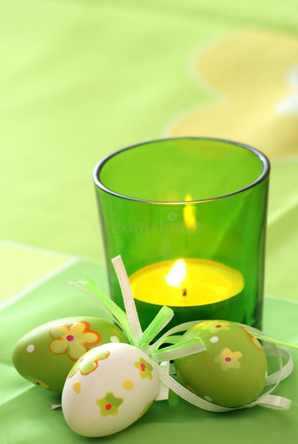 Candela di Pasqua fotografia stock Candela di Pasqua fotografia stock