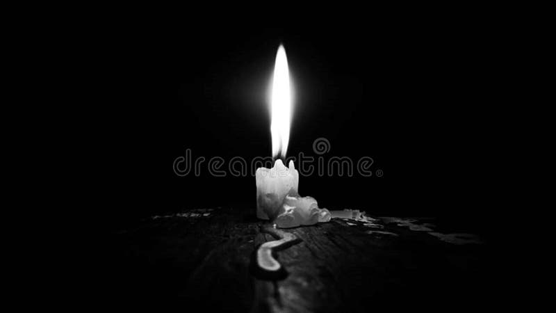 Candela nella notte immagini stock Candela nella notte immagini stock